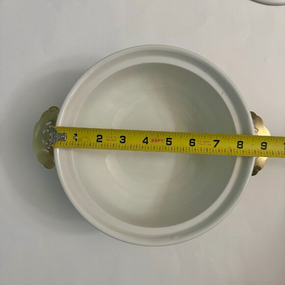 Vintage Hall China Forman Family 2 Quart Casserole Dish With Lid And Server - Picture 8 of 9